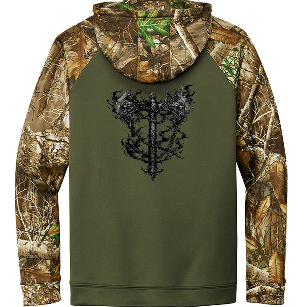 Olive Drab Green/ Realtree Edge - RU451 - BACK