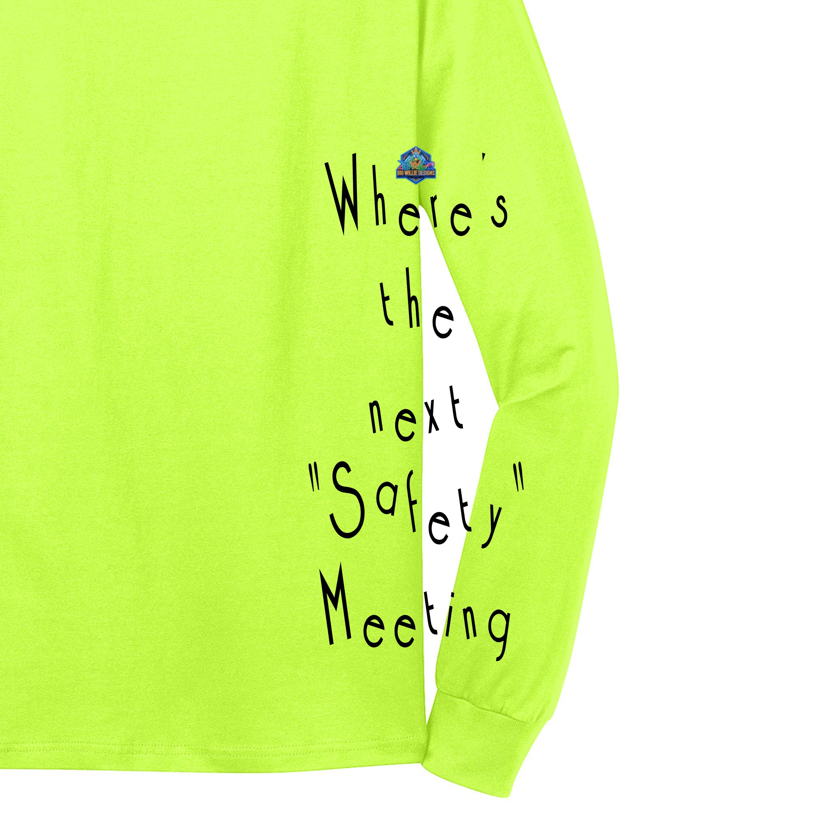 Safety Green - PC54LS - BACK