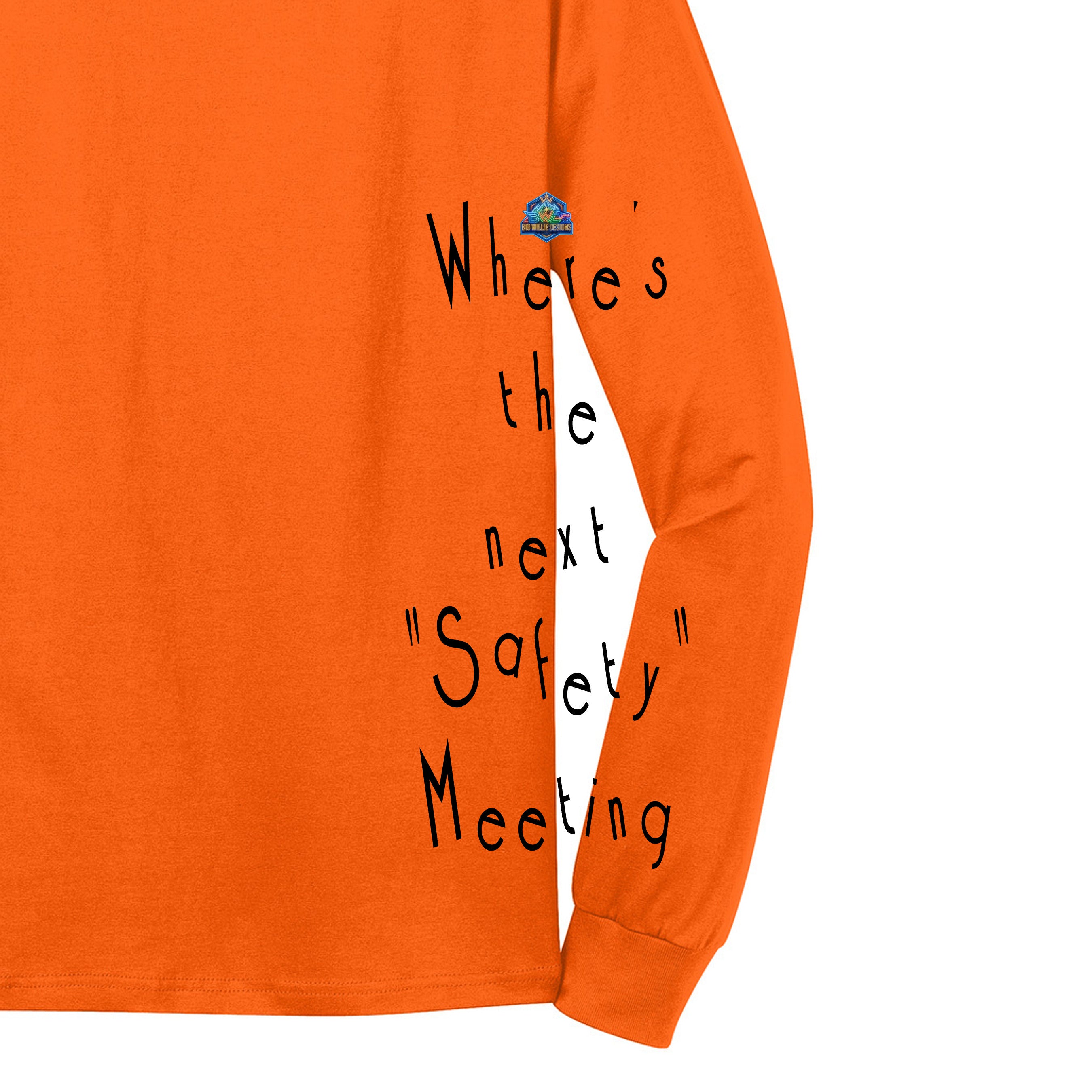 Safety Orange - PC54LS - BACK