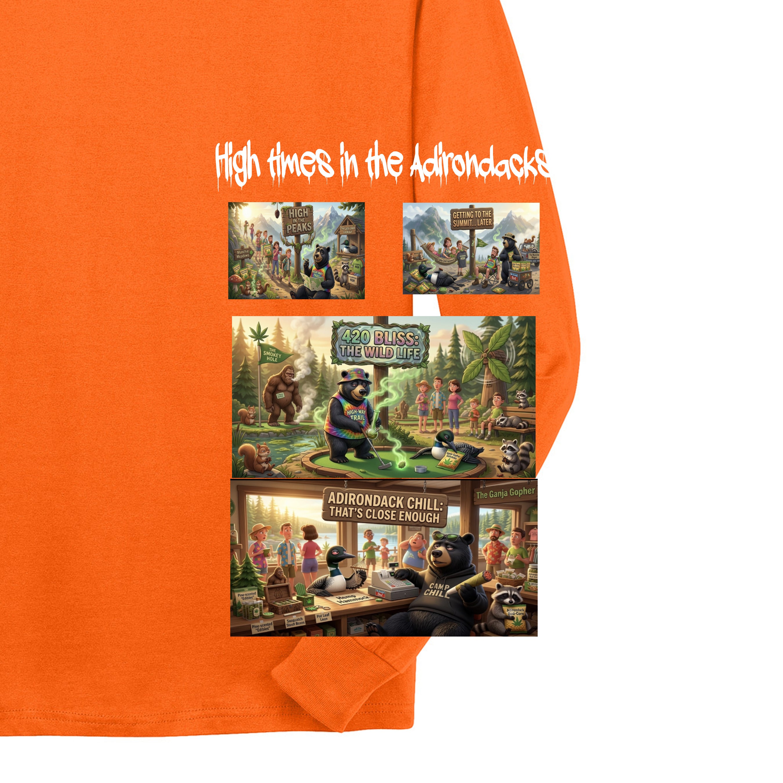 Safety Orange - PC54LS - FRONT