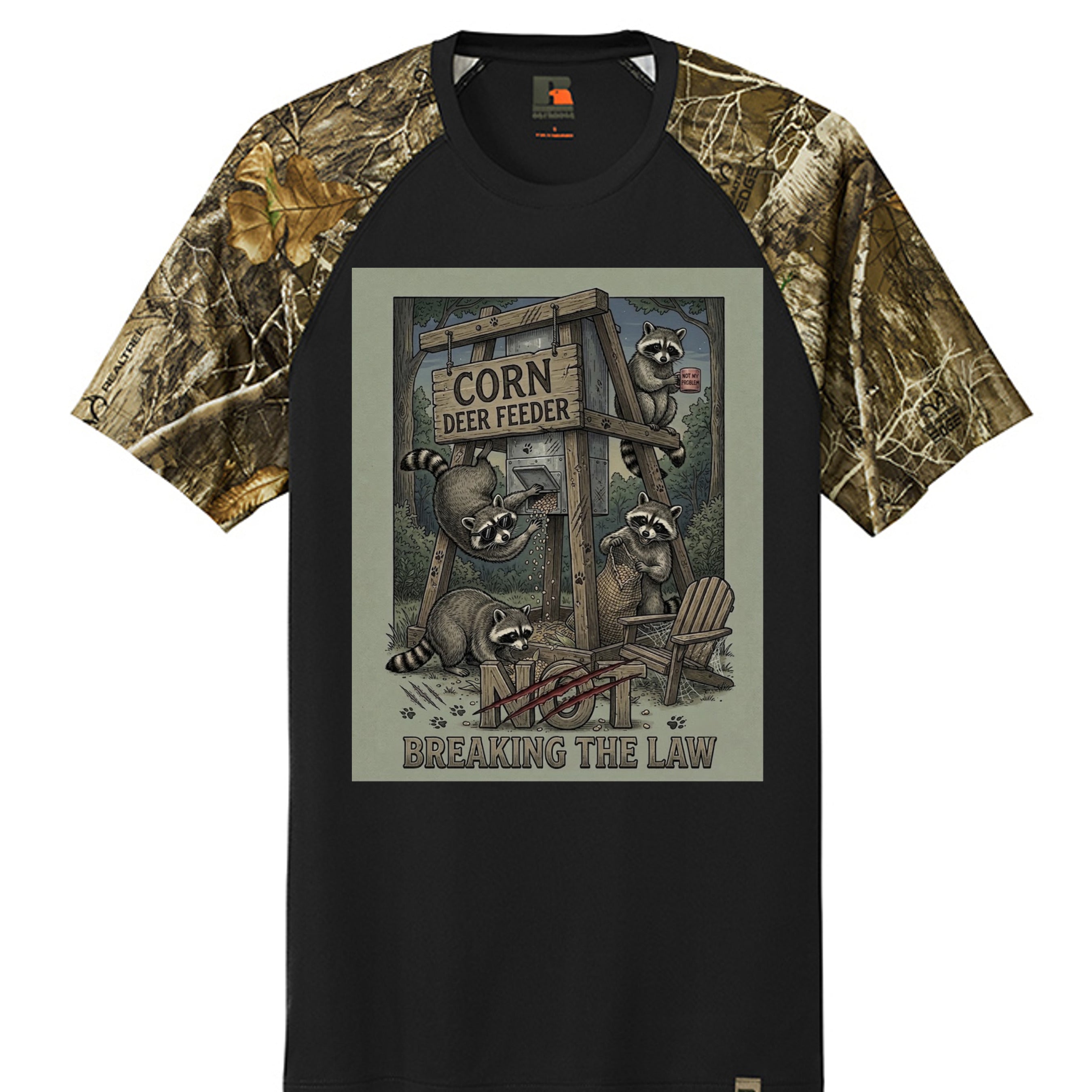 Black/ Realtree Edge - RU151 - FRONT