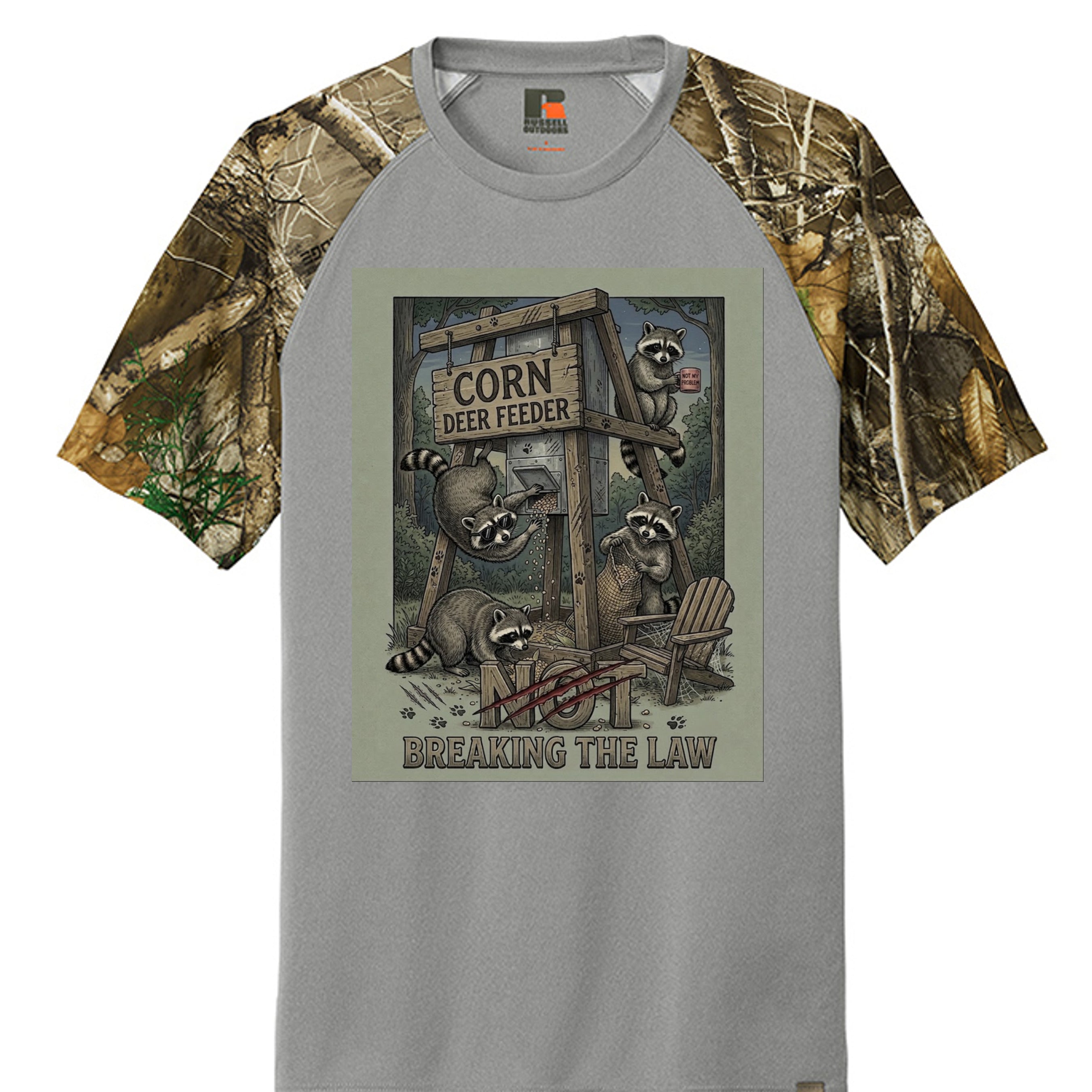 Grey Concrete Heather/ Realtree Edge - RU151 - FRONT