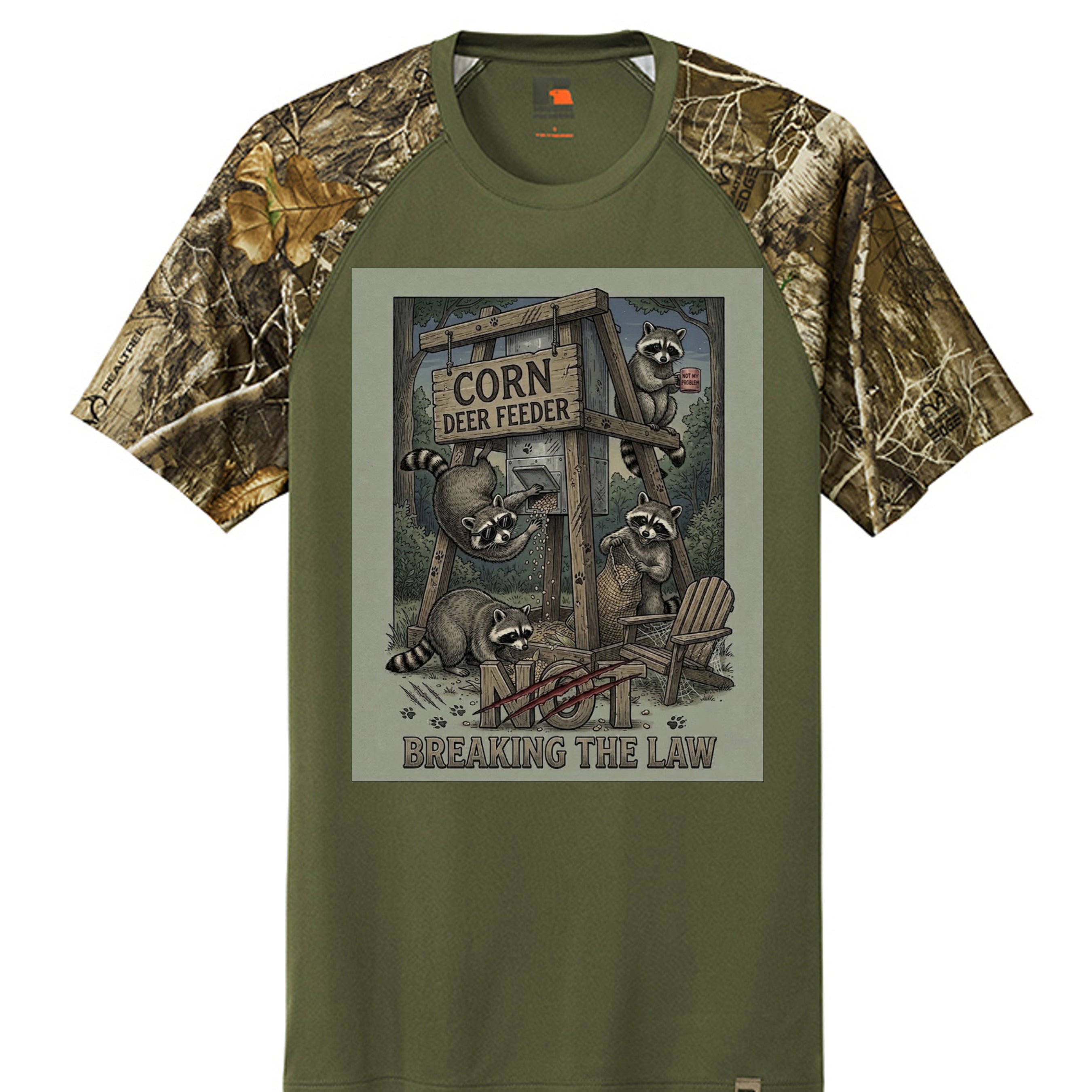 Olive Drab Green/ Realtree Edge - RU151 - FRONT