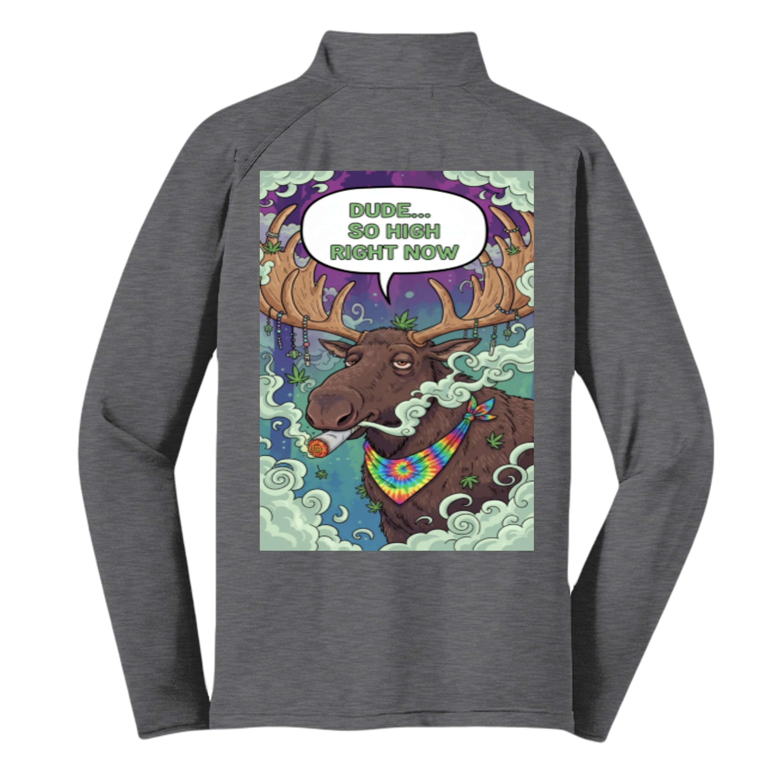 Charcoal Grey Heather - TST850 - BACK
