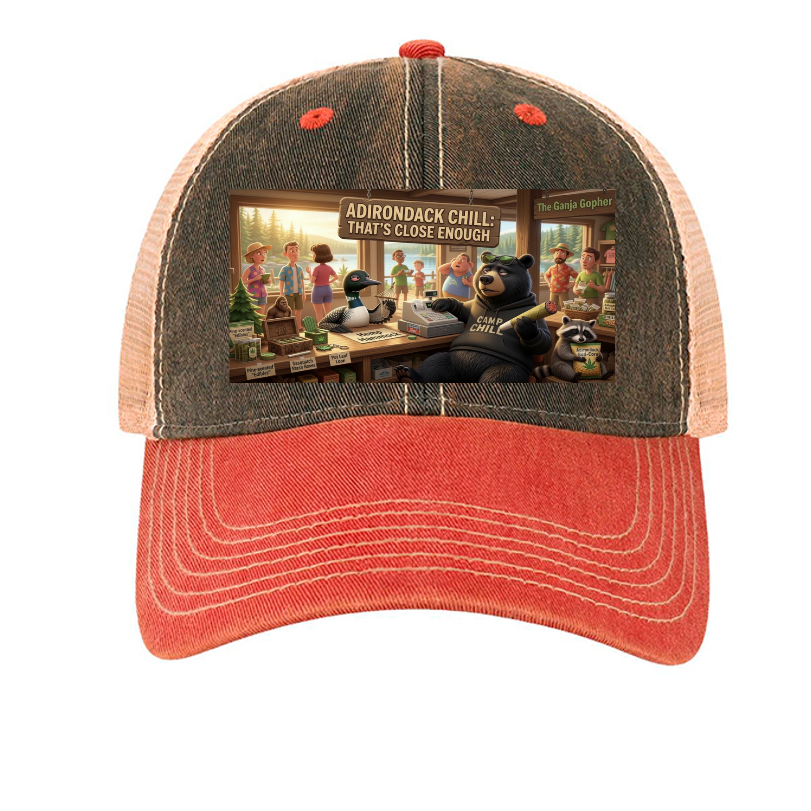 Black/ Cardinal/ Khaki - OFA - FRONT