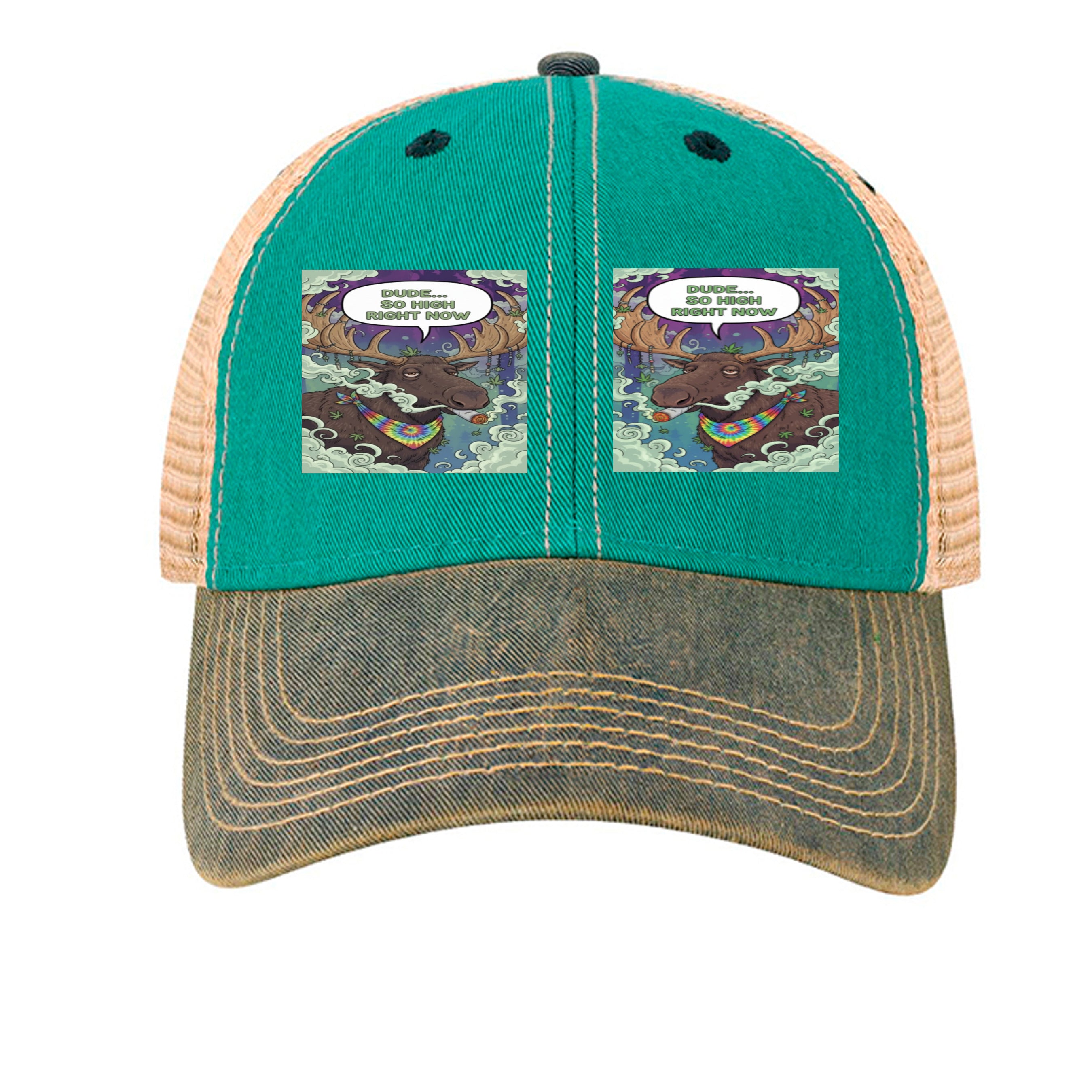 Aqua Blue/ Navy - OFA - FRONT