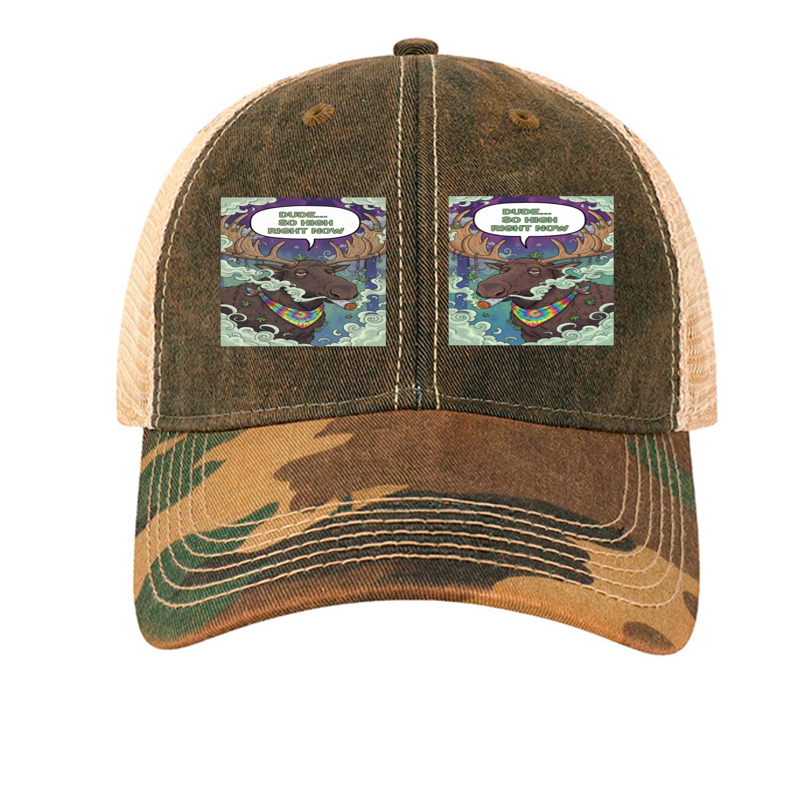 Black/ Army Camo/ Khaki - OFA - FRONT