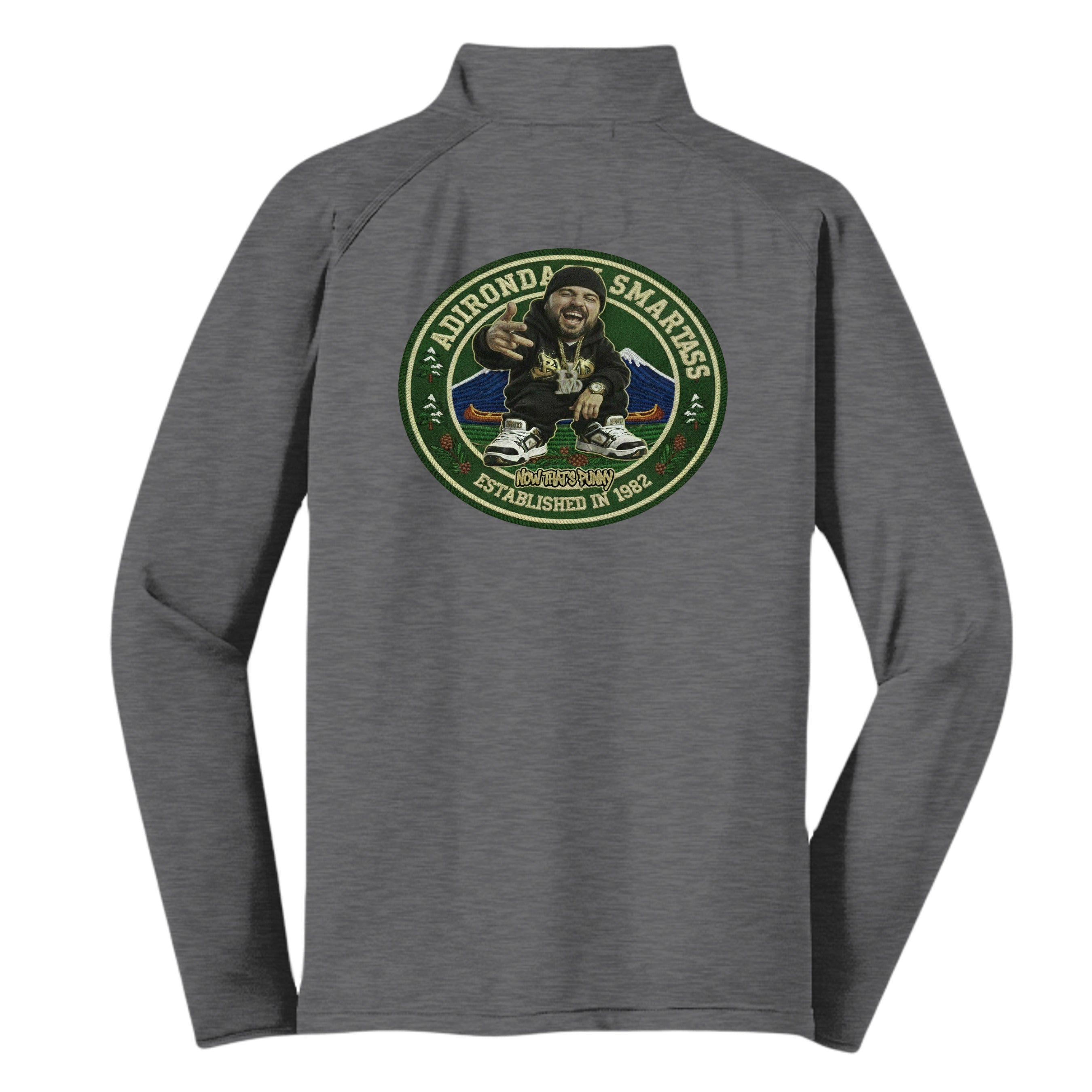 Charcoal Grey Heather - TST850 - BACK